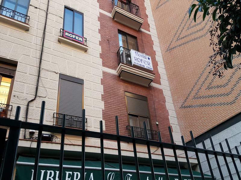 Hostal Rofer Madrid Dış mekan fotoğraf